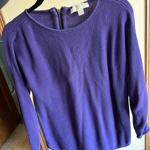 Michael Kors Purple Sweater